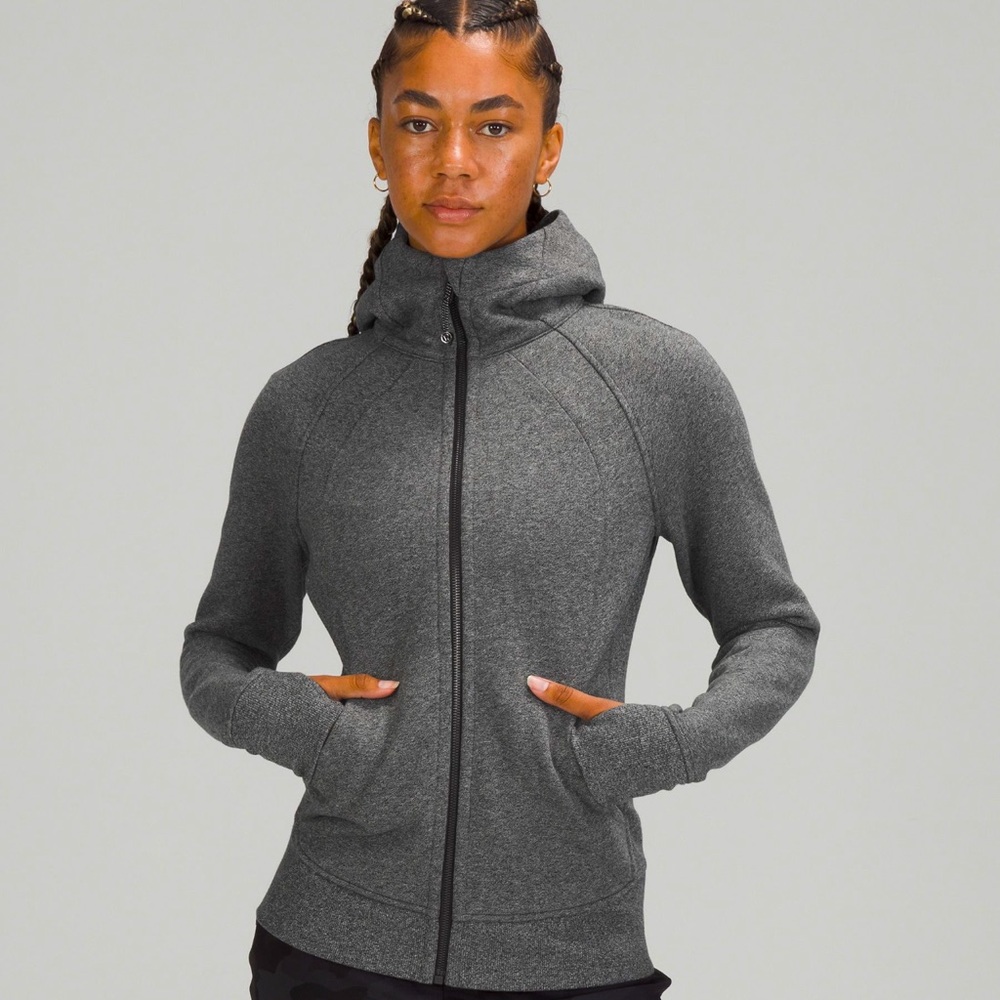 Lululemon gray scuba hoodie - size 8
